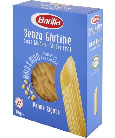  Barilla Gluten Rigate Penne Without Barilla 400 g (Pack of 6) - Buy Online on GoSupps.com