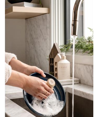L AVANT Collective High Performing Dish Soap Plant-Based Winter Fir Scent Reusable Glass Bottle (16 Fl Oz) Eco-Friendly & Effective - Buy Online on GoSupps.com