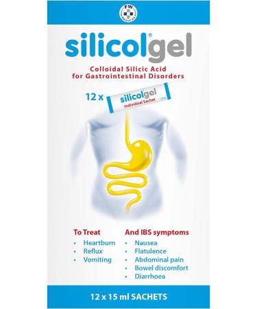 Silicolgel Sachet 12 X 15ml - Digestive Support for Gut Health - Buy Online on GoSupps.com