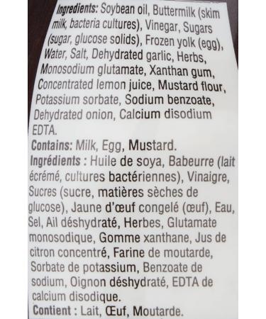 Kraft Heinz Food Service St. Louis Garlic Dill Sauce 350ml 0.772 Pounds - Buy Online on GoSupps.com