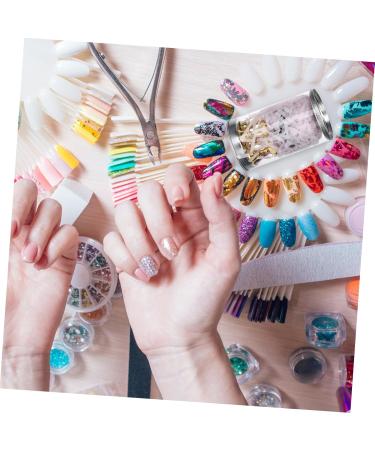 Beavorty 1 Set nail holder nail base stand nail practice base manicure practice bracket nail art nail tip practice holder pedicure stand nail tip stand pumpkin magnet Metal Japanese - Buy Online on GoSupps.com