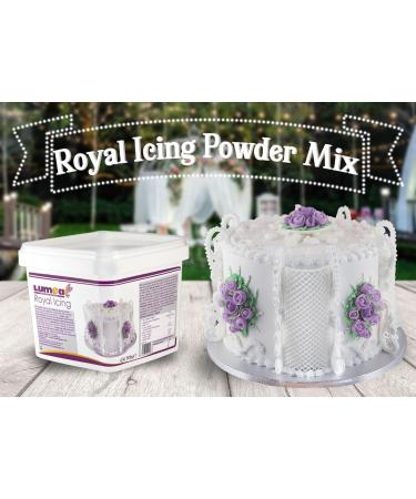 Premium Royal Icing Powder Mix 500g | Dekozauber24 | Perfect for Cookies Gingerbread & Tarts | Easy to Use & Reclassable - Buy Online on GoSupps.com