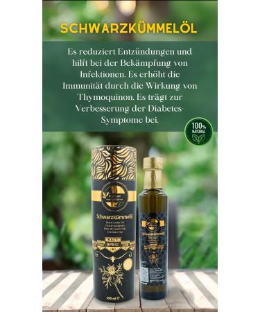 Buy Black Cumin Oil 250ml - Unfiltered Cold Pressed Natural Oil | International Shipping Available - Buy Online on GoSupps.com