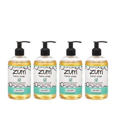 Zum Hand Soap - Sea Salt - 12 fl oz (4 Pack) Sea Salt 12 Fl Oz (Pack of 4)