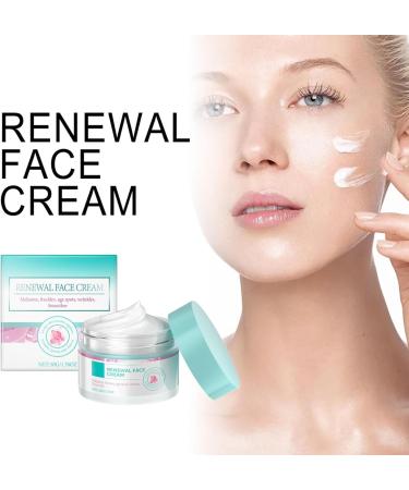 Renewal Face Cream Renewal Face Cream Anti-Wrinkle Facial Cream Brightening Cream Dark Spot Corrector For Face Skin Care Facial Moisturizer Face Cream For All Skin Types (2) - Buy Online on GoSupps.com