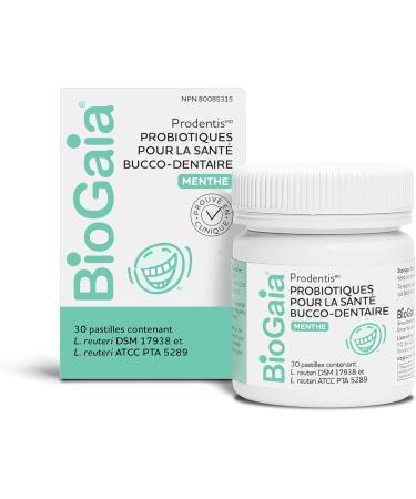 Prodentis Mint | for Adults | New Format | Clinically Proven Dental Probiotics for Teeth and Gums | Promotes Good Oral Health & Gut Health Too | Oral Probiotics | 30 Mint-Flavored Lozenges - Buy Online on GoSupps.com