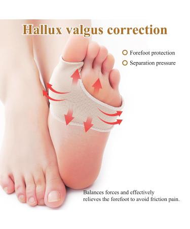 Hallux Valgus Correction Bandage | Silicone Shock Absorber & Toe Splint for Pain Relief - International Shipping - Buy Online on GoSupps.com