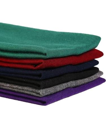 6 Pieces Yoga Cotton Headbands Elastic Head Bands for Teans and Women Assorted Colours - Buy Online on GoSupps.com