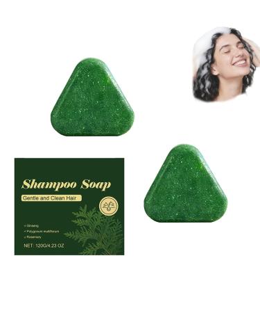 ZLHHRZJX Rosemary Shampoo Soap Natural Shampoo/Fo - for added volume and strength with rosemary oil nourishes and soothes dry hair firming shampoo/poo natural and organic soap (2 PCS)