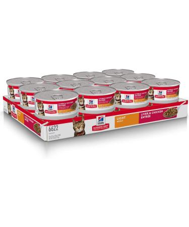 Hill's Science Diet Adult Canned Cat Food Savory Salmon + Liver & Chicken Entr e | 5.5 oz 24 Pack each - Buy Online on GoSupps.com