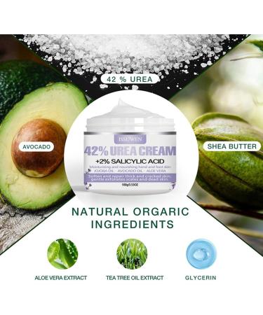 Cracked Feet Cream - Moisturizing Hand Cream 42% With 3.5 oz Cream for Men That Remove Dead Skin from Foot Calluses - Buy Online on GoSupps.com