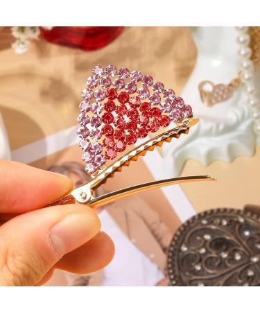 DAZAIGE 4 Pairs Rhinestone Cat Ear Hair Clips - Sparkly Hair Barrettes for Women and Girls - Buy Online on GoSupps.com