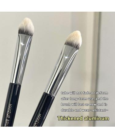 FokCalgary Concealer Brush - Tapered Under-Eye Concealing | Brightener Imperfections Brush For Dark Circles Puffiness Soft Bristles Refined Makeup Look - Buy Online on GoSupps.com