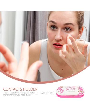 Buy Healifty 2-in-1 Contact Lens & Glasses Container with Mirror Tweezers & Solution Bottle - Portable Double-Sided Case for Travel - Buy Online on GoSupps.com