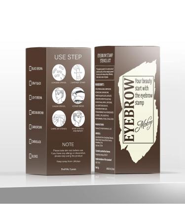 Shop Long-Lasting Eyebrow Stamp Kit | Waterproof Brow Shaping with 24 Reusable Stencils for Perfect Natural Brows - Buy Online on GoSupps.com