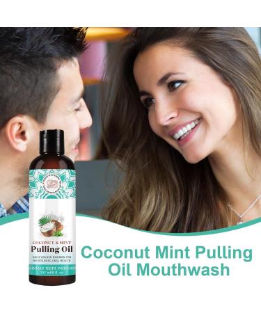 Oil-Pulling Mouthwash 237ml | Fresh Breath & Healthy Gums | Essential Oils for Oral Care - Buy Online on GoSupps.com