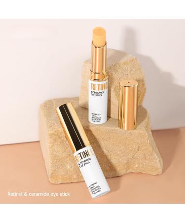 Retinol Eye Stick Retinol Eye Cream for Dark Circles and Puffy Eyes Anti Wrinkle Eye Cream Anti Aging Under Eye Cream for Women/Men Eye Balm Stick Smoothens Wrinkles Fade Fine Lines - Buy Online on GoSupps.com