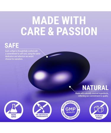 Iron Glycinate 50mg with Vitamin C Folic Acid & B12 | Advanced Iron Supplement for Anemia Relief Energy Boost & Immune Support | Gentle on Stomach Fast Absorption | Natural Softgels for Women & Men - Buy Online on GoSupps.com