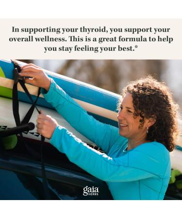 Gaia Herbs Ashwagandha Root - Made with Organic Ashwagandha Root - 120 Vegan Liquid Phyto-Capsules & Thyroid Support - Support Healthy Metabolic Balance and Overall Well-Being - 120 Vegan Liquid Phyto - Buy Online on GoSupps.com