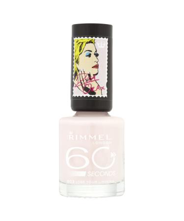 Rimmel London 60 Seconds Nail Polish by Rita Ora Lose your Lingerie Lose your Lingerie 8 ml (Pack of 1)