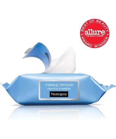 Neutrogena Makeup Remover Cleansing Face Wipes - Twin Pack (2x25 Count) | Alcohol-Free, Removes Waterproof Makeup & Mascara - Buy Online on GoSupps.com