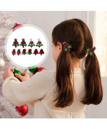 Frcolor 10 Pieces Christmas Hair Clips | Baby & Toddler Hair Accessories | Girls' Stylish Hair Clips for the Holidays - Buy Online on GoSupps.com
