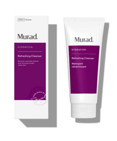 Murad Hydration Refreshing Cleanser - Foaming Facial Cleanser Hydrates and Smooths - Non- Drying Face Cleanser, 6.75 Fl Oz