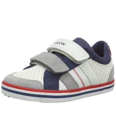 Geox Baby Boy's B Kilwi C Sneakers 8.5 UK Child White Grey
