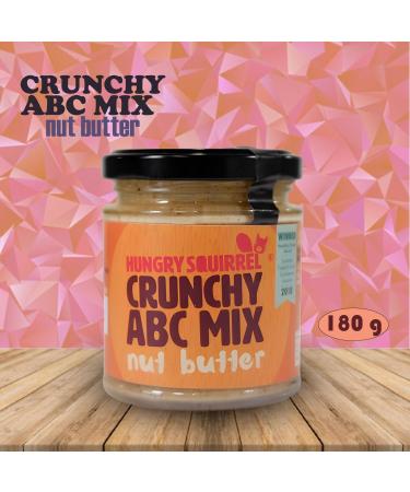 Hungry Squirrel Nut Butter Jar Pick N Mix - Choose From 9 Flavours | Chai Spiced Royal Raspberry Maple Pecan Cookie Dough Hazelnut Cacao Positively Absolutely - Pack of 2 x 180g 180 g (Pack of 2) - Buy Online on GoSupps.com