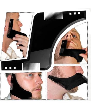 Barte Beard Template & Comb - Perfect Chin Beard Forms for Kids & Adults | International Shipping - Buy Online on GoSupps.com