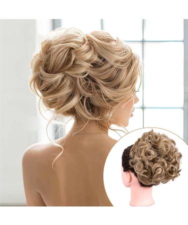 Hair Chignon Synthetic Messy Bun Wave Curly Hair Extensions Bun Extensions Comb Clip In Messy Bun Hair Accessories for Women Messy Bun Hair Piece (Color : 14#) - Buy Online on GoSupps.com