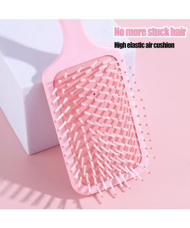gifyym Curl Defining Brush Curling Brush for Women and Men Less Pulling Magic Styler Airstyler Hair Curly Styling Hair Brushes for Detangling Combing Shaping and Defining Pink - Buy Online on GoSupps.com