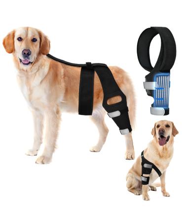 OaheLake Dog Knee Brace for Torn ACL Hind Leg Dog Hip Shoulder Elbow brace Support Dogs with ACL CCL Cruciate Ligament Injuries Patella Dislocation or Osteoarthritis for Both Back and Front Legs Medium