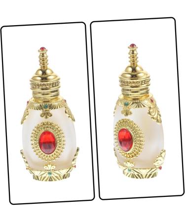 POPETPOP Middle Eastern Perfume Bottle Refillable Perfume Container Egyptian Perfume Essential Oil Dropper Hair Oil Bottle Applicator Perfume Holder Rhinestones Child Old Fashioned Lecythus - Buy Online on GoSupps.com