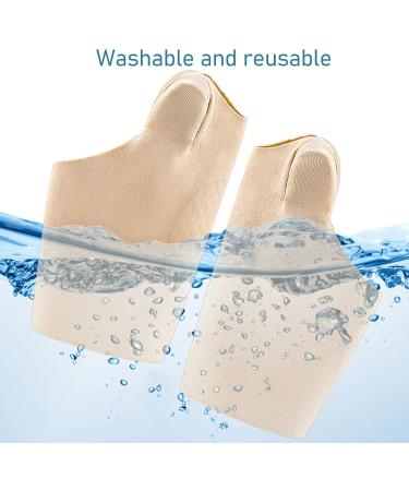 2 Piece Bunion Corrector Sleeve with Integrated Silicone Padding | Comfortable Toe Separation for Bunion Relief - International Shipping Available - Buy Online on GoSupps.com