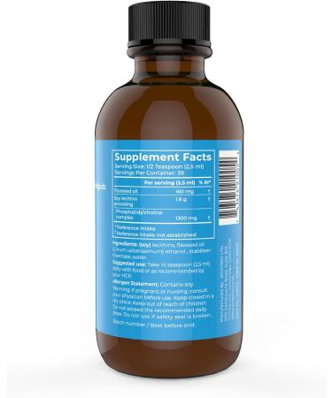 BodyBio PC Phospholipids & Flaxseed Oil 4 oz | Liposomal High Absorption & Potency - Buy Online on GoSupps.com