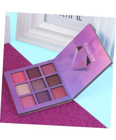 Beavorty 2pcs 9 metallic eyeshadow Glitter Eyeshadow metallic eye shadow palettes eyeshadow palette sequins 1 count (Pack of 1) Purplex2pcs - Buy Online on GoSupps.com