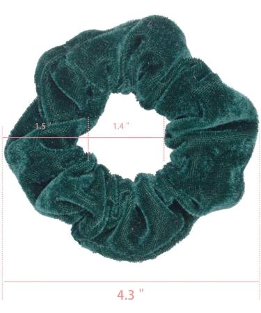 Hcimooy Hair Ties Velvet Elastic Bands - 36PCS Scrunchies for Women & Girls | International Shipping Available - Buy Online on GoSupps.com