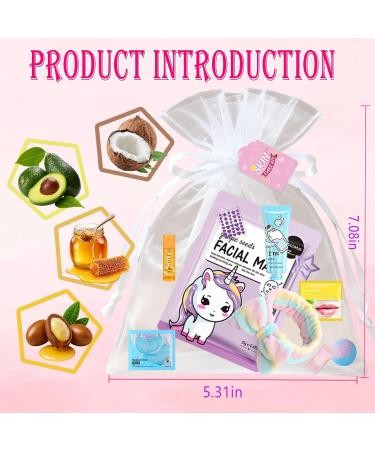 72PCS Spa Party Supplies for Women Spa Party Favors Include Face Masks Hand Cream spa Headband Foot Bath Bombs Spa Birthday and Sleepover Party Supplies for Women - Buy Online on GoSupps.com