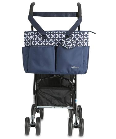 Baby Boom Ivy 4-Piece Tote Diaper Bag Set - Navy | Stylish & Functional Baby Bag Set - Buy Online on GoSupps.com