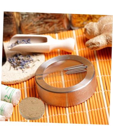 Lurrose 120 Pieces Moxa Cake Massage Tool - Handmade Moxa Stickers for Moxibustion | 6 Gel Pads (5x2x2cm) - Health Care Essential - Buy Online on GoSupps.com