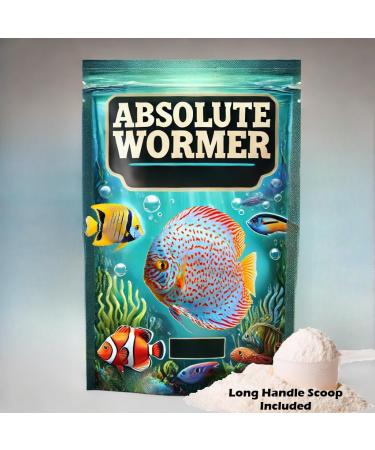 Wormer Plus Flubendazole Anti-Parasitic Fish Medication 5g - Treats Fish Parasites and Flukes - Buy Online on GoSupps.com