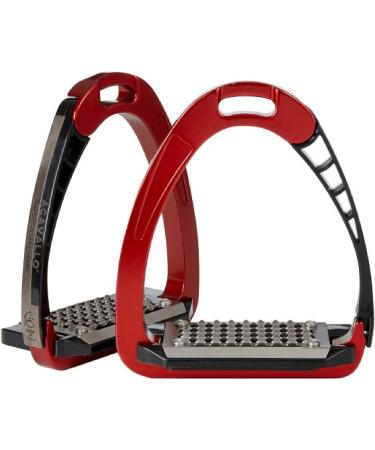 Buy Acavallo Busse Stirrups Arena ALUPRO Red - Premium International Shipping | Enhance Your Riding Experience - Buy Online on GoSupps.com