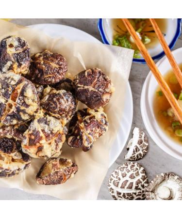 XingliFoods Dried Shiitake Mushrooms  16 oz Organic Top Grade Dried Mushrooms  3 4cm Natural Grown Mushroom  No Fumigation Sulfur - Buy Online on GoSupps.com