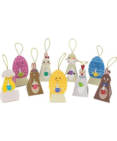  Creano Creano Organic Herbal Tea Gift Set "Cute Easter Characters" - 9 Pyramid Tea Bags of 9 Different Types - 22.5 g - NEW 2025* - Buy Online on GoSupps.com