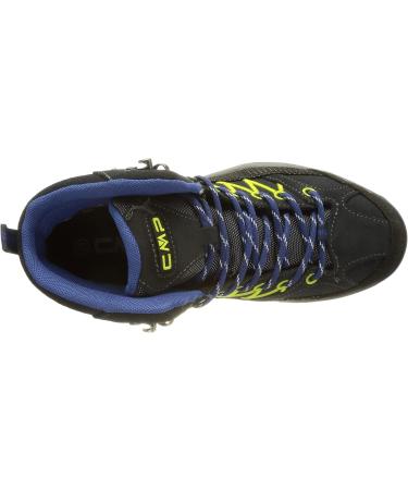 CMP Unisex Children's Rigel Mid Trekking Shoes WP - Blue Electric Size 39 EU | Best Hiking Shoes for Kids - Buy Online on GoSupps.com