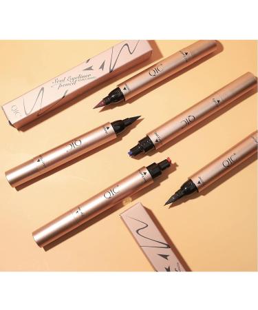 DekRion Winged Eyeliner Stamp Skyblue Liquid Liner - Waterproof, Long-lasting Eye Makeup (1PC) - Buy Online on GoSupps.com