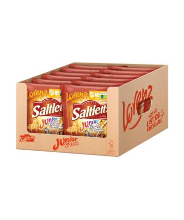 Lorenz Snack World Saltletts Junior Farm - 12-Pack (150g) | Crunchy Pretzel Snack for Kids - International Shipping Available - Buy Online on GoSupps.com