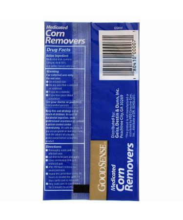 Good Sense Medicated Corn Removers - Fast and Effective Pain Relief - Buy Online on GoSupps.com