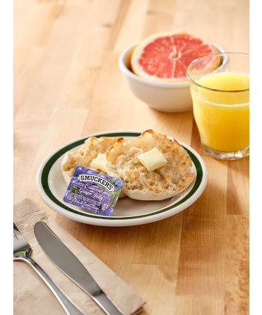 Smucker's Grape & Strawberry Jelly 1/2 oz 200 Count - Delicious Fruit Jelly Packets - Buy Online on GoSupps.com